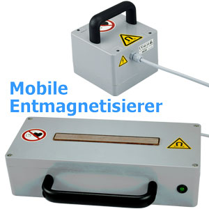 Mobile Entmagnetisiergeräte HE-10 HE-20