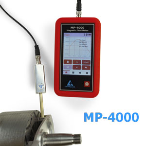 Measurement of fast pulsed magnetic fields with MP-4000