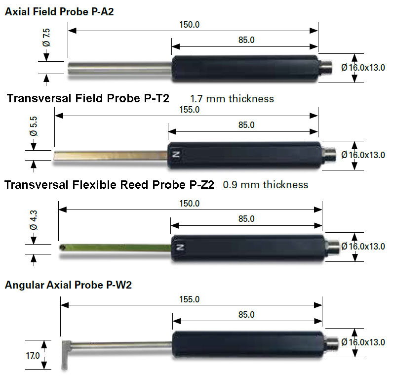 Measuring Probes for Magnetic Field Measuring
