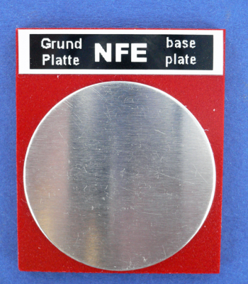 Kalibrier-Grundplatte NFE (rot)