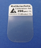 Kalibrierfolie 300 µm