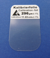 Calibration foil 300 µm